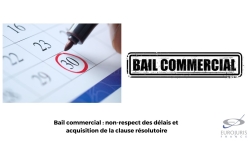 Bail commercial et délais de la clause résolutoire